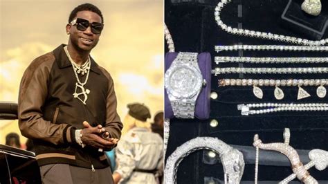 gucci male jewelry|Gucci Mane jewelry selection.